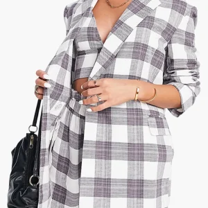 Multi Double Breasted Suit Blazer