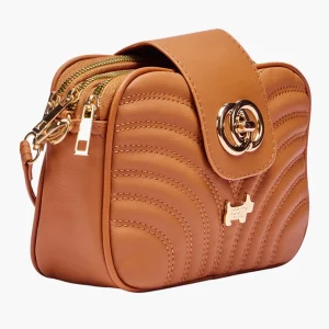 Saddle Tan Donatella Crossbody