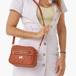 Saddle Tan Luxe Crossbody Bag